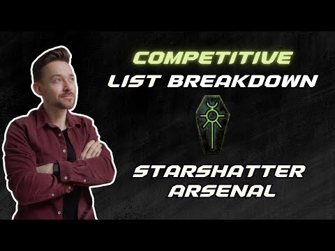 The Necron Starshatter Arsenal: The Future of Warhammer 40K