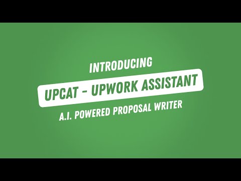 Upwork Jobs Alert & ChatGPT powered cover letter Writing Tool - UpCat