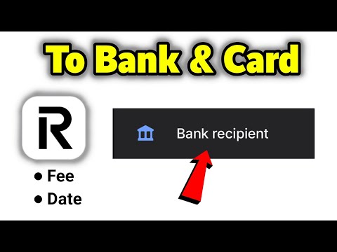 How To Transfer Money from Revolut To Bank / Card | Fees & Date Info