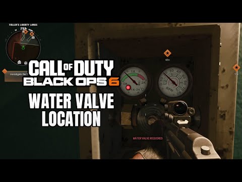 Water Valve Location: Liberty Falls Main Easter Egg (Black Ops 6 Zombies)