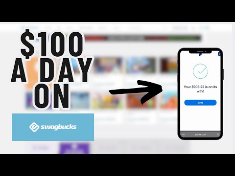 The Swagbucks Guide! Fastest Way to Earn $100+ a Day!