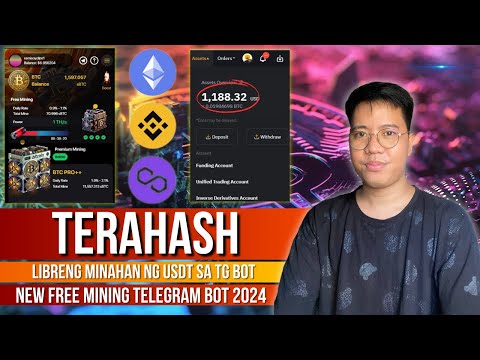 TeraHash Mining - Kumikita ako ng Libreng $5 - $10 Every 6 Hours Daily | TG Mining 2024 Review