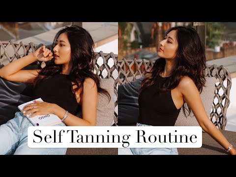 如何在家GET高级小麦肤色 美黑原来可以像涂身体乳一样简单 |  SELF TANNING ROUTINE