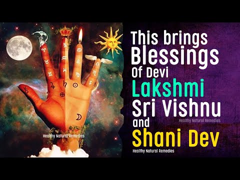 This brings blessings of Sri Vishnu, Devi Lakshmi and Shani Dev | Success, Money Prosperity