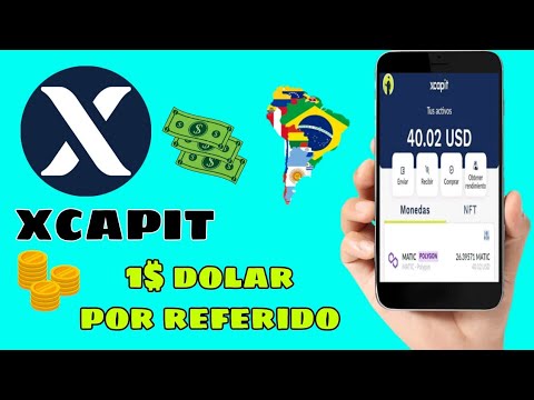 1$ DOLAR por REFERIDO | Gana dinero con XCAPIT