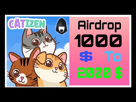 #Catizen Airdrop Claim, #DOGS से भी बड़ा airdrop, Listing Confirmed