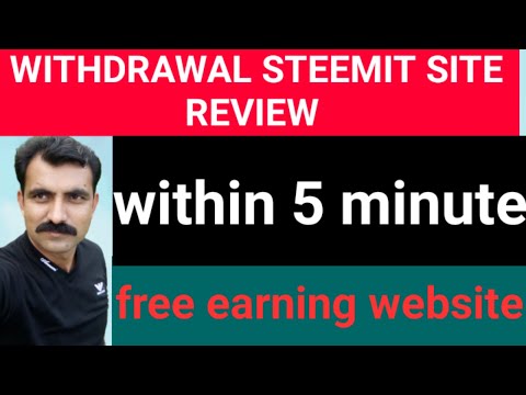 Withdraw Money Steemit // How To Make Money In Urdu Episode