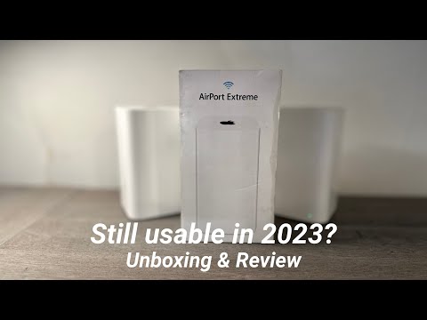 Apple AirPort Extreme - Usable in 2023? Unboxing & Review