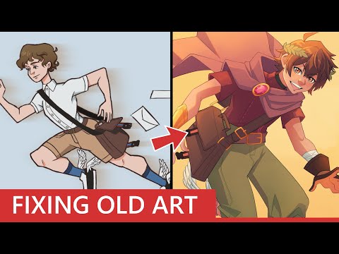 [ANIME SPEEDPAINT] Redrawing My Old Art 9 – Greek Gods