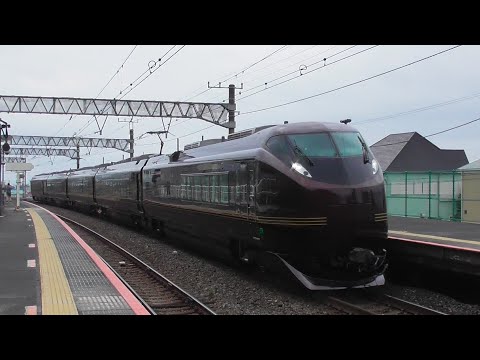 【東海道線】団体列車E655系和（熱海駅開業99周年記念号）　国府津　2024.3.24