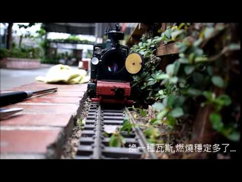 M.J.Garden Railway Livesteam test run!