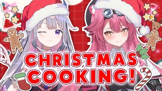 【COOKING STREAM】 OFF-COLLAB and COOKING with my assistant  @KosekiBijou  !!! 🎄XMAS EDITION! 🎅