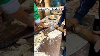 Patty Kulcha of Amritsar 🤩❤️#kulcha #streetfood #foodie #food #shorts