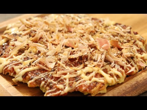 Easy with a frying pan! How to make okonomiyaki