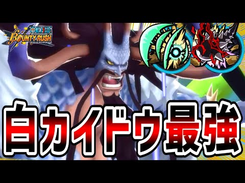 【バウンティラッシュ】白色カイドウの異常完全対策メダルが今も勝率バリ高！？