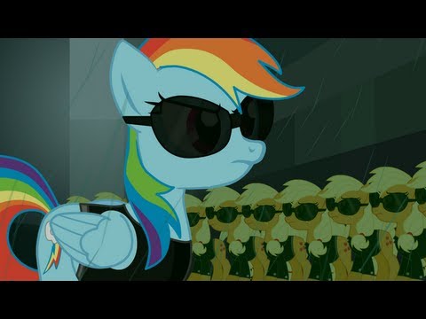 The Matrix Re-enacted by Ponies