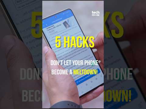 🔥 5 Hacks to KEEP YOUR PHONE COOL this Summer (Before it Shuts Down) #techtips #summer #smartphone