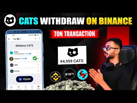 CATS AIRDROP ON BINANCE || OG PASS Ton Transaction || Cats Airdrop Withdraw || Eligible TASK