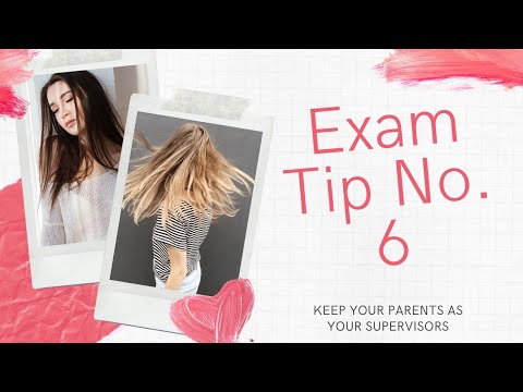 Exam Tip No. 6 | Keep your Parents As Your Supervisor | अब भी वक्त है | Tricks for Students | Follow