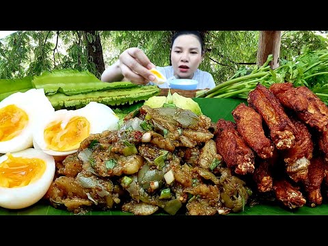 ซุปมะเขือปีกไก่ทอดไข่ต้ม กินปานเเหล่นเอากะเเซ่บคือเก่าจ้า|ส้มซ่าพาเเซ่บ 9 ตุลาคม ค.ศ. 2024