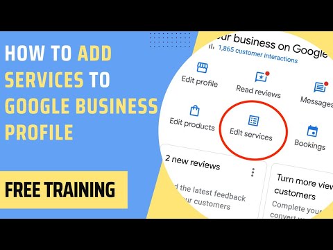 How to Add Services to Google Business Profile (SEO Update 2023)