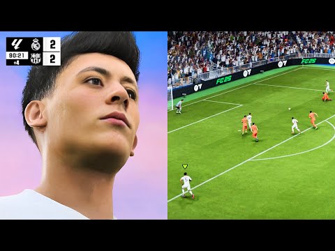 First FC 25 Real Madrid Gameplay!