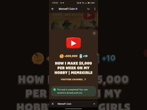 Memefi video code 3 September | How | Make $5000 pet week om my hobby | memegirls