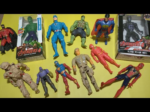 AVENGERS TOYS/Action Figures/Unboxing/Cheap Price/Ironman,Hulk,Thor, Spiderman/Toys