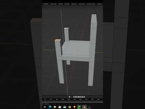 Making a Chair With Blender