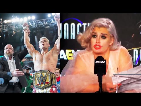 TONI STORM FIRES A DIRECT SHOT AT CODY RHODES FINISHING THE STORY AT AEW DYNASTY MEDIA SCRUM 😱😱