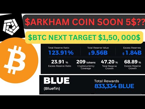 🔥$ARKHAM  COIN SOON 5$ ?? $BTC/$ETH NEXT TARGET | PROFIT BOOK OR HOLD | STAKE $GT EARN MULTIPLE COIN