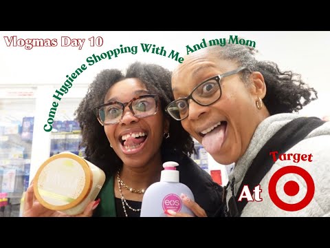 Vlogmas Day 10: Come Hygiene Shopping with Me @ Target✨