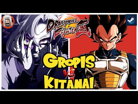 DBFZ Gropis vs Kitanai (Baby2, Zamasu, Frieza) vs (A17, Gohan, Vegeta) 1.38