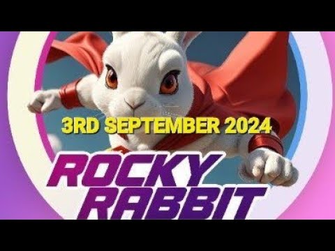 3 September 2024|| HOW TO COMPLETE THE ROCKY RABBIT DAILY COMBO||  ENIGMA|| EGGS DAILY COMBO|