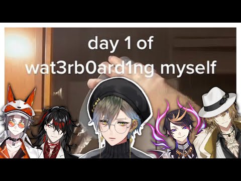 ike tries to "waterboard" himself on stream (ft. luxiem) 【 NIJISANJI EN | Ike Eveland 】