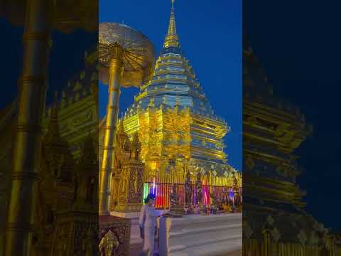 ゴールド＆ネオンのパワースポット✨タイの黄金寺院