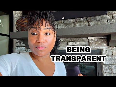 Being Transparent