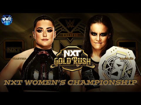 WWE 2K24 NXT GOLDRUSH; LYRA VALKRYIA VS. SHAYNA BASZLER FOR THE NXT WOMEN'S CHAMPIONSHIP!!!