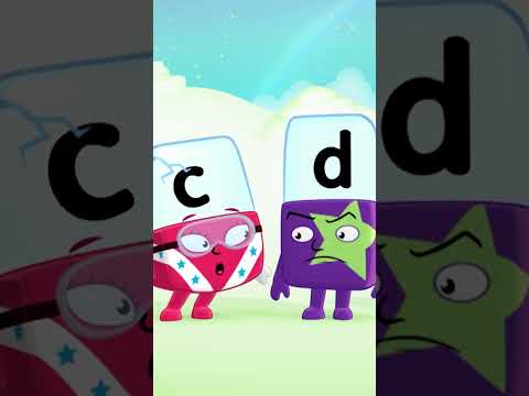 ABCDE! 📚 | Exciting Reading Fun! | Learn to Spell | @Numberblocks  #shorts