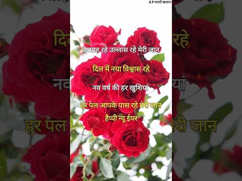 नववर्ष की हर खुशियां हर पल जान/ New year shayari 2025/ Naye sal ki shayari #newyear #viralshort