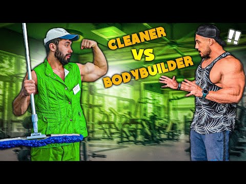 BODYBUILDER VS CLEANER 💪🔥 | Anatoly GYM PRANK #4