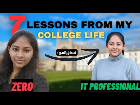 7 Lessons learn from my college 😱 | IT Jobs 💥 | Tech with Ramya