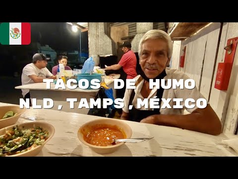 🌮🥩Tacos de Humo! Ricos Tacos de Carne Asada en Nuevo Laredo, Tamaulipas, México!🥩🌮