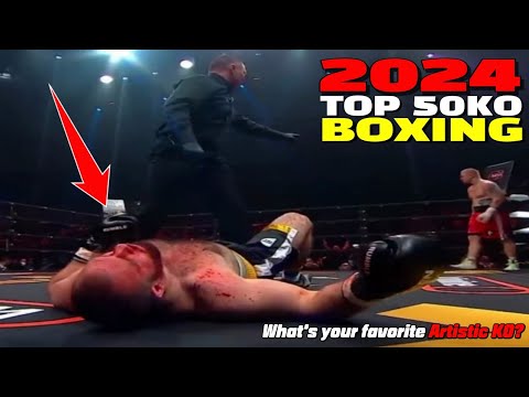 TOP 50 BEST BOXING KNOCKOUTS 2024  What's Your Favorite Artistic KOs?