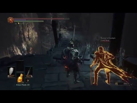 Dark Souls III Gargoyle hates his life...