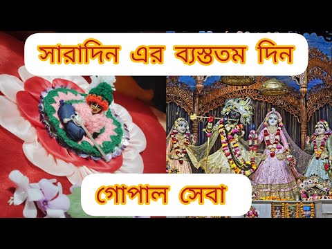 ll সারাদিন কী কী করলাম ll আমার নিত্য গোপাল সেবা ll আজকে একটা খুব সুন্দর জিনিস দেখালাম তোমাদের ll