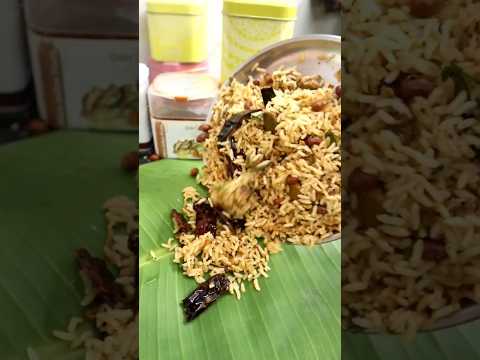 Oorugai Puliyogare Recipe/ Pickle Rice Recipe #cooking #bharathicooks #shorts