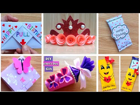 7 Amazing DIY Birthday Gift Ideas | Happy  Birthday Crafts | Birthday Gifts 2024