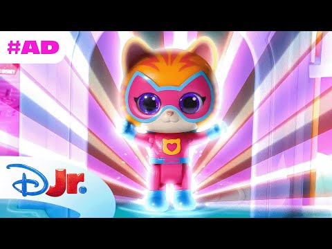 AD | SuperKitties Purr 'N’ Play Playset Toy Play 🧶 | SuperKitties | @disneyjr