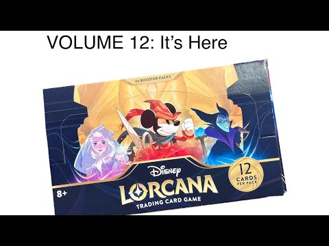 Enchanted?! DISNEY GOT IT RIGHT! Opening Lorcana Booster Box